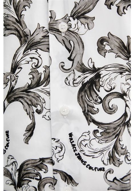 Camicia vestibilità slim Outline Barocco VERSACE JEANS COUTURE | Camicie | 78GAL2S0 NS630003